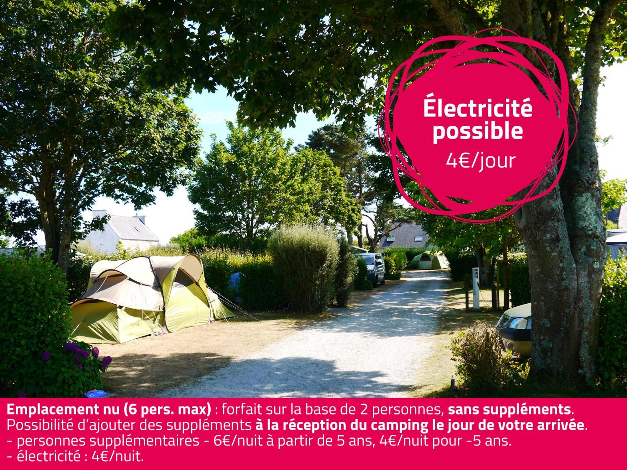 Camping La Corniche Plozévet Esterno foto