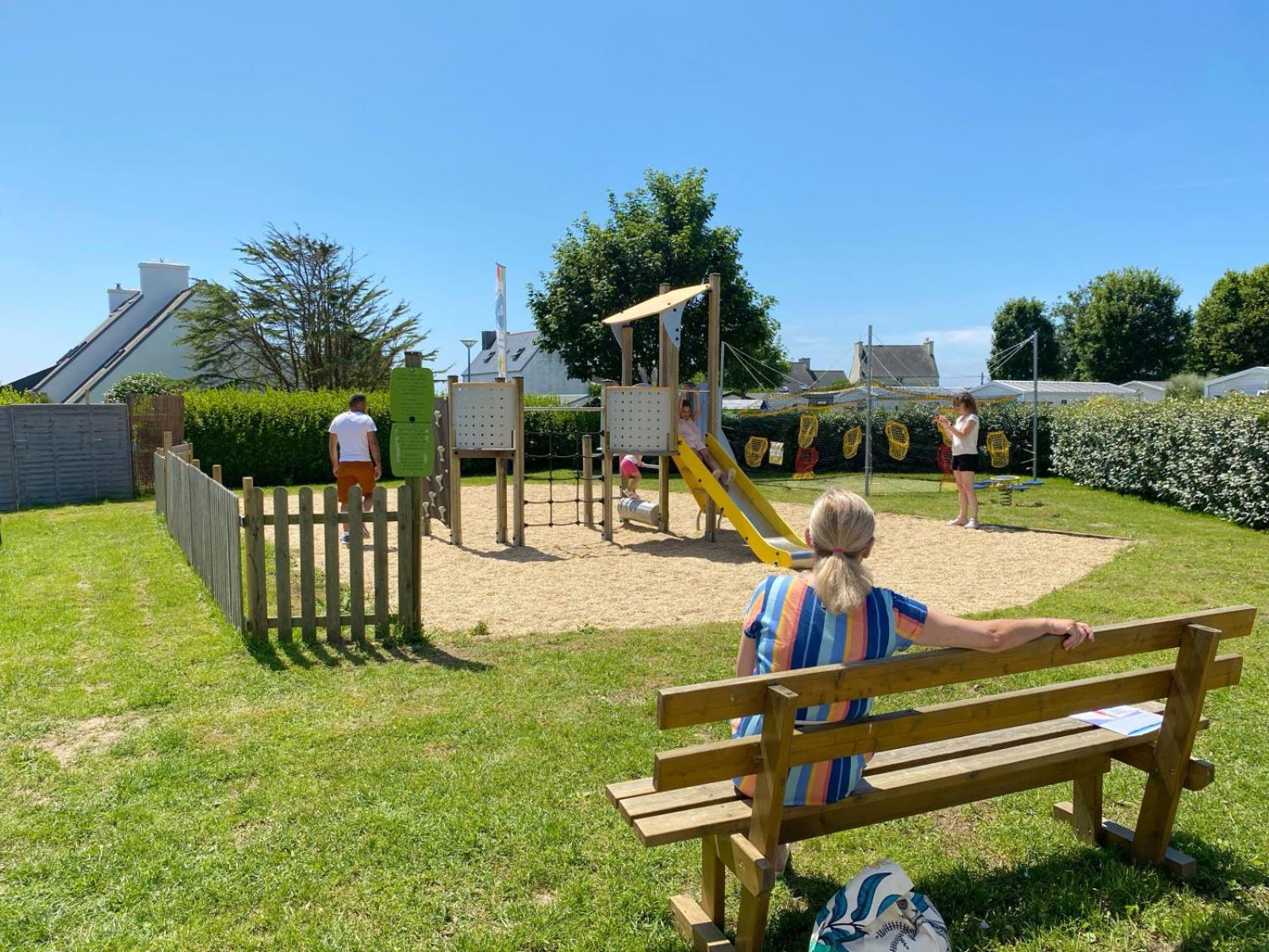 Camping La Corniche Plozévet Esterno foto